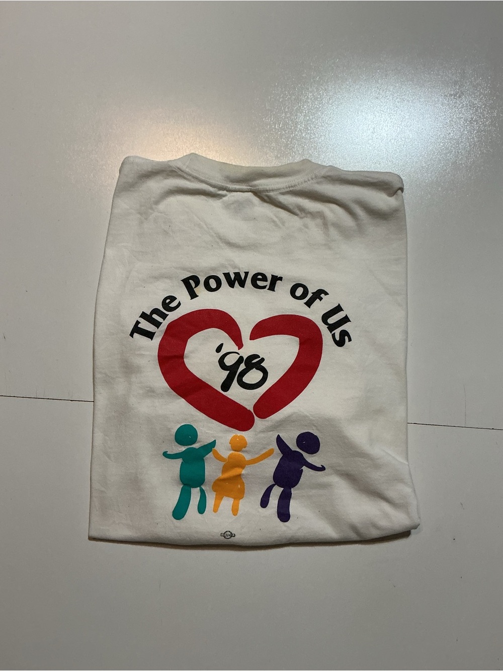 Vintage 90s 1998 Murina Made In USA
United Way The Power Of Us Heart T-Shirt